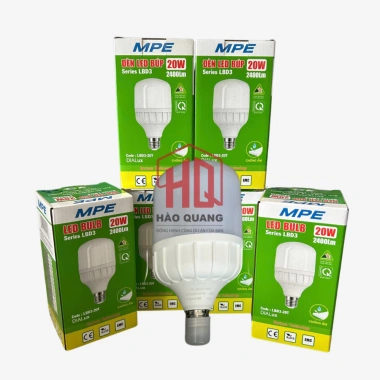 Bóng Đèn LED Trụ MPE 20-50W Ánh Sáng Trắng Tự Nhiên, Tuổi Thọ Cao, Giá 93.093₫ 3