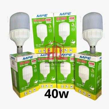 Bóng Đèn LED Trụ MPE 20-50W Ánh Sáng Trắng Tự Nhiên, Tuổi Thọ Cao, Giá 93.093₫ 9
