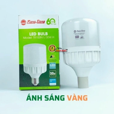 Bóng đèn LED trụ Rạng Đông 20-80W, trắng/vàng, bảo hành 24 tháng, chỉ 99.100₫ 5 Bóng đèn LED trụ Rạng Đông 20-80W, trắng/vàng, bảo hành 24 tháng, chỉ 99.100₫ 5