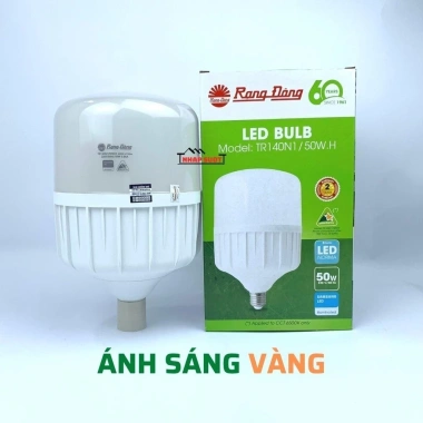 Bóng đèn LED trụ Rạng Đông 20-80W, trắng/vàng, bảo hành 24 tháng, chỉ 99.100₫