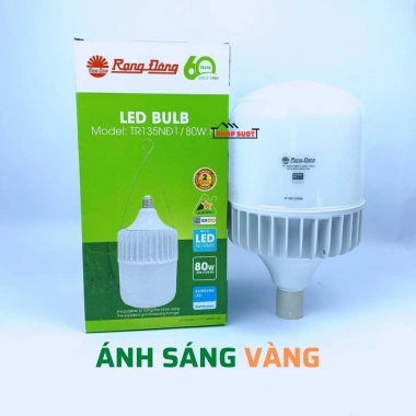 Bóng đèn LED trụ Rạng Đông 20-80W, trắng/vàng, bảo hành 24 tháng, chỉ 99.100₫ 9 Bóng đèn LED trụ Rạng Đông 20-80W, trắng/vàng, bảo hành 24 tháng, chỉ 99.100₫ 9