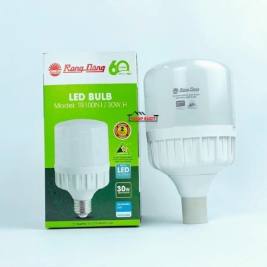 Bóng đèn LED trụ Rạng Đông 20-80W, trắng/vàng, bảo hành 24 tháng, chỉ 99.100₫