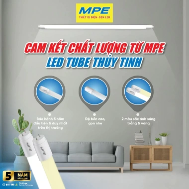 Bóng Đèn Led Tuýp 0.6m-1m2 (1,2m) MP E - BH 3 Năm, Giá 46.476đ, Mua từ 3 SP