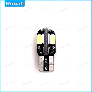 Bóng đèn LED W5W T10 Canbus 5.730 8SMD 12V 6.000K 194/168 - Đèn nội thất ô tô 12.474 VND