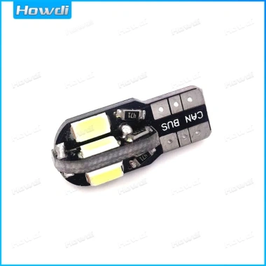 Bóng đèn LED W5W T10 Canbus 5.730 8SMD 12V 6.000K 194/168 - Đèn nội thất ô tô 12.474 VND