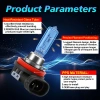 Bóng đèn pha Halogen 100W 6.000K 20.000LM Siêu Trắng Plug‑N‑Play Canbus cho KIA Sorento UM 2.016‑2.023 – Độ sáng 800% 9