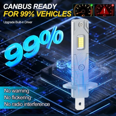 Bóng Đèn Pha Halogen 100W Siêu Trắng 6.000K 20.000LM Plug-N-Play Canbus Cho Mazda 6 2.002-2.007 - Giá 750.000