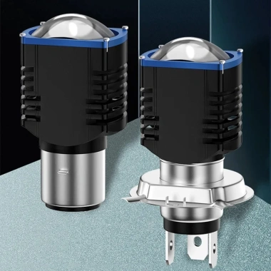 Bóng đèn pha LED xe máy EHES H4 H6 BA20D - Độ sáng cao, tiết kiệm, giá 92.543đ