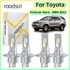 Bóng Đèn Pha Ô Tô 6.000K 800% Độ Sáng 100W 20.000LM Canbus cho Toyota Fortuner Gen1 2.005-2.011 - Chùm Cao Thấp, Không Lỗi