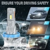 Bóng Đèn Pha Ô Tô 6.000K 800% Độ Sáng 100W 20.000LM Plug-N-Play Canbus cho Toyota Camry 2.007-2.017 7
