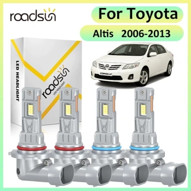 Bóng Đèn Pha Ô Tô 800% 150W 6.000K 30.000LM Plug-N-Play Canbus Phù Hợp Toyota Altis E140 2.006-2.013 - Giá Ưu Đãi 749.925₫