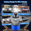 Bóng đèn pha Toyota Vios 6.000K 110W 15.000LM Plug-N-Play Canbus Không lỗi Hi-Lo Beam 3