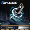 Bóng Đèn Pha Xe KIA Sorento XM 2.010-2.012 110W 6.000K Siêu Trắng 15.000LM Plug-N-Play Canbus Không Lỗi Giá 750k 8