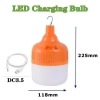 Bóng đèn tích điện siêu sáng 150W đa năng, móc treo tiện dụng, tiết kiệm điện 2