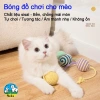 Bóng Đồ Chơi Mèo Chống Cắn, Dây Thắt Nút Sisal, Tự Phục Hồi Đa Màu – Bền, Giảm Nhàm Chán