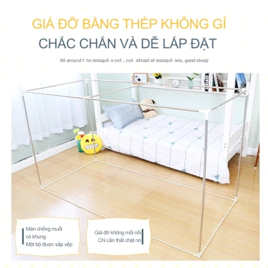Bóng Đổ Màn Chống Muỗi YANYANGTIAN Ký Túc Xá Sinh Viên - Lắp Đặt Không Đục Lỗ (Giá 145.000₫) 4 Bóng Đổ Màn Chống Muỗi YANYANGTIAN Ký Túc Xá Sinh Viên - Lắp Đặt Không Đục Lỗ (Giá 145.000₫) 4