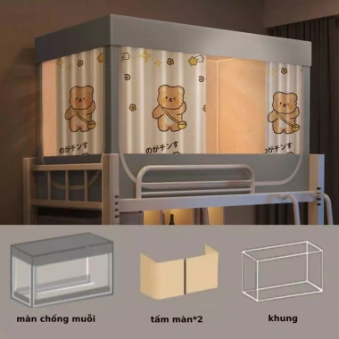 Bóng Đổ Màn Chống Muỗi YANYANGTIAN Ký Túc Xá Sinh Viên - Lắp Đặt Không Đục Lỗ (Giá 145.000₫) 9 Bóng Đổ Màn Chống Muỗi YANYANGTIAN Ký Túc Xá Sinh Viên - Lắp Đặt Không Đục Lỗ (Giá 145.000₫) 9