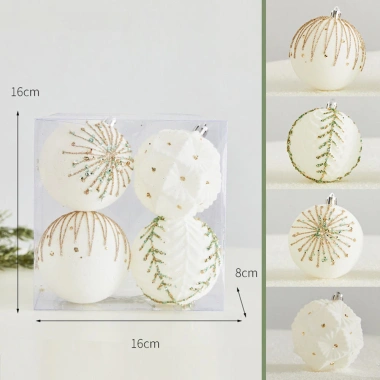 Bóng Giáng Sinh Nhựa Đỏ - Đựng Rượu Vang, Mặt Dây Chuyền Thanh Lịch, Trang Trí 10 Bóng Giáng Sinh Nhựa Đỏ - Đựng Rượu Vang, Mặt Dây Chuyền Thanh Lịch, Trang Trí 10