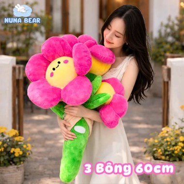 Bông Hoa Gấu Bông Mặt Cười Size 50‑80cm Bó 3 Cái Giá Ưu Đãi 75.000₫ 7 Bông Hoa Gấu Bông Mặt Cười Size 50‑80cm Bó 3 Cái Giá Ưu Đãi 75.000₫ 7