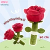 Bông Hoa Hồng 80cm Hot Trend - Quà Tặng Người Yêu và Sinh Nhật Ý Nghĩa, Giá 135k