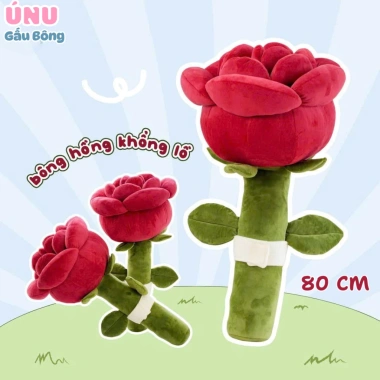 Bông Hoa Hồng 80cm Hot Trend - Quà Tặng Người Yêu và Sinh Nhật Ý Nghĩa, Giá 135k 9