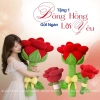 Bông Hoa Hồng Nhồi Bông Trang Trí - Đồ Trang Trí Nội Thất, Giá Ưu Đãi 78.000₫ 6