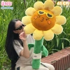 Bông Hoa Hướng Dương 65cm Mặt Cười Đeo Kính - Nhồi Bông Dày Đầy Đặn Chắc Tay Sale 75.000₫