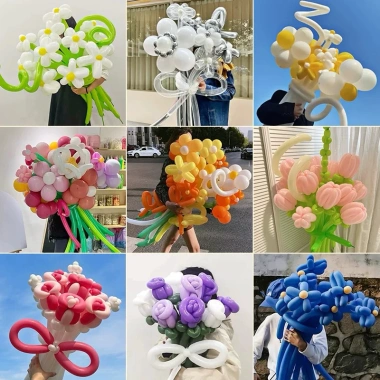 Bóng Hoa Nghệ Thuật - Quà Tặng Sinh Nhật Valentine 8/3 Giá 85.000