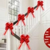 Bông hoa tú cầu 10 bông, nơ ruy băng viền voan size đại - Đám cưới, lễ tết, giỏ quà GIOVA 7