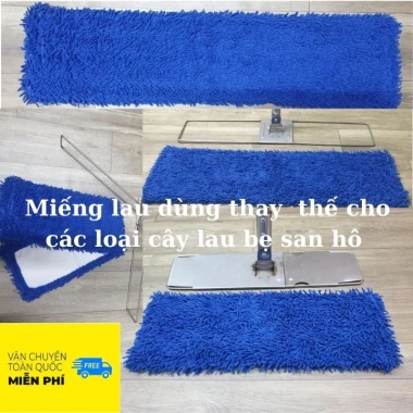 Bông lau Bẹ Microfiber đa kích thước 45-60-80-90cm, giá ưu đãi 66.000 VND