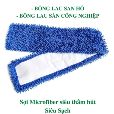 Bông lau Bẹ Microfiber đa kích thước 45-60-80-90cm, giá ưu đãi 66.000 VND