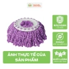 Bông lau nhà cotton siêu thấm hút, thay thế cây lau 360, tiết kiệm, chỉ 20.000₫ 3