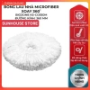 Bông Lau Nha Microfiber Xoay 360 Sunhouse KS-CO350M - Thấm Nhanh, Ưu Đãi 39.000₫