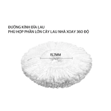 Bông Lau Nha Microfiber Xoay 360 Sunhouse KS-CO350M - Thấm Nhanh, Ưu Đãi 39.000₫ 8