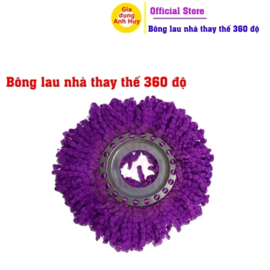 Bông lau nhà thay thế 360 sợi cho chổi xoay 360 độ - GDAH, giá chỉ 16.500₫