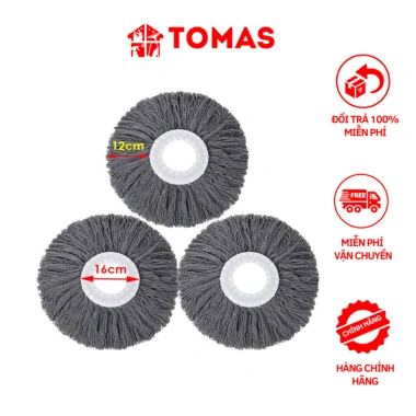 Bông lau tròn 360 cao cấp thay thế cotton, làm sạch gấp 3 lần, chỉ 60.000đ Bông lau tròn 360 cao cấp thay thế cotton, làm sạch gấp 3 lần, chỉ 60.000đ