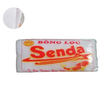 Bông Lọc SENDA Trắng - Vật Liệu Lọc Nước Bể Cá Cảnh, Thuỷ Sinh, Giá Chỉ 10.000đ 2 Bông Lọc SENDA Trắng - Vật Liệu Lọc Nước Bể Cá Cảnh, Thuỷ Sinh, Giá Chỉ 10.000đ 2