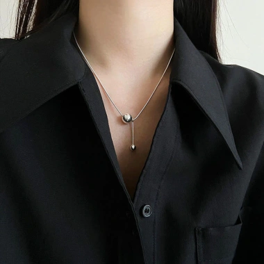 Bóng Mặt Dây Chuyền Vòng Cổ Tối Giản Thanh Lịch Nữ - Giá Tiết Kiệm 40.420₫