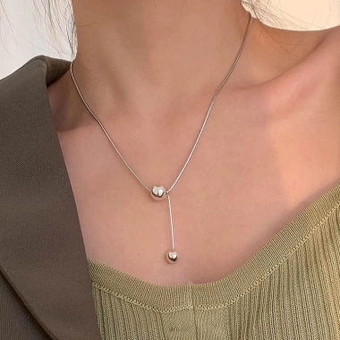 Bóng Mặt Dây Chuyền Vòng Cổ Tối Giản Thanh Lịch Nữ - Giá Tiết Kiệm 40.420₫