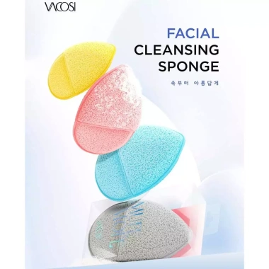 Bông Mút Rửa Mặt Bọt Biển Vacosi - Sạch Sâu Dịu Nhẹ Giá Chỉ 46.000₫ 4 Bông Mút Rửa Mặt Bọt Biển Vacosi - Sạch Sâu Dịu Nhẹ Giá Chỉ 46.000₫ 4
