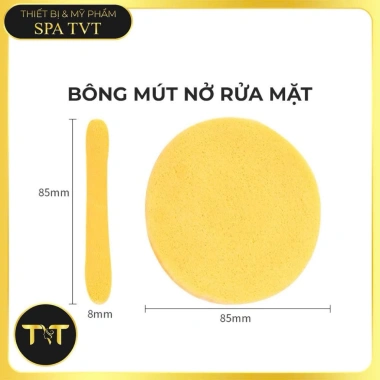 Bông mút rửa mặt Chivey 240 miếng mềm mịn, dài, hàng loại 1 - Giá ưu đãi 195k 3