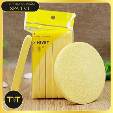 Bông mút rửa mặt Chivey 240 miếng mềm mịn, dài, hàng loại 1 - Giá ưu đãi 195k 4