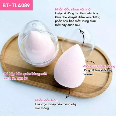 Bông Mút Trang Điểm TOOLA - Tán Kem Nền Mềm Mịn, Tiện Lợi, Giá 45.000₫ Giảm 20% 5 Bông Mút Trang Điểm TOOLA - Tán Kem Nền Mềm Mịn, Tiện Lợi, Giá 45.000₫ Giảm 20% 5