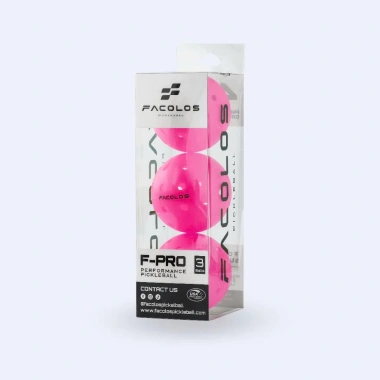Bóng Pickleball Facolos F-Pro Đúc Nguyên 40 Lỗ 74mm - Tiêu Chuẩn, Giá 280k Giảm tới 20%