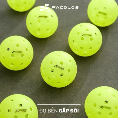 Bóng Pickleball Facolos F-Pro Gen 2 USAPA - Độ bền cao, giá chỉ 109.000₫ 6