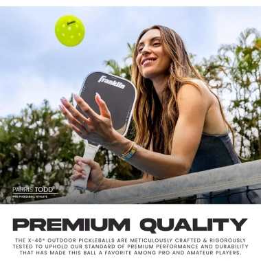 Bóng Pickleball Franklin X40 Outdoor - Chuẩn USAPA, Giá ưu đãi 350.000₫ 2