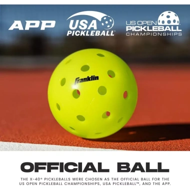 Bóng Pickleball Franklin X40 Outdoor - Chuẩn USAPA, Giá ưu đãi 350.000₫ 3