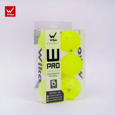 Bóng Pickleball WIKA W-PRO 26g PE cao cấp - Kiểm soát dễ dàng, 90.000đ
