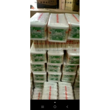 Bông Rái Tai Thân Gỗ ATTEEN Cao Cấp 1 Gói - Giá chỉ 10.000 VND, giảm 30 2