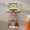 Bóng rổ trong nhà Hoop Backboard - Đồ chơi gấp di động, dễ lắp đặt, giảm 19% 3